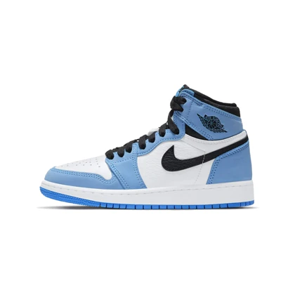 کفش نایک ایر جردن وان ساق‌دار یونی‌ورسیتی آبی Nike Air Jordan 1 High University Blue