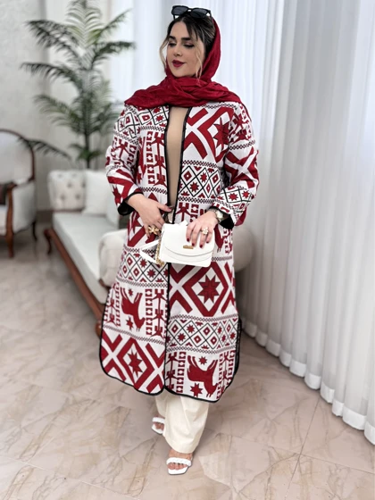 مانتو گلیمی بلند 2079