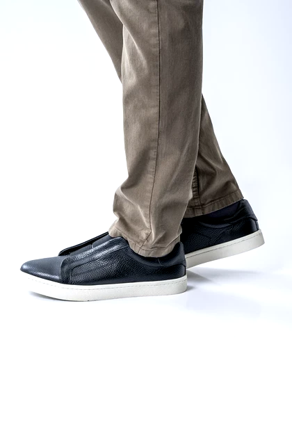 ونس جلو کش چرم طبیعی مردانه