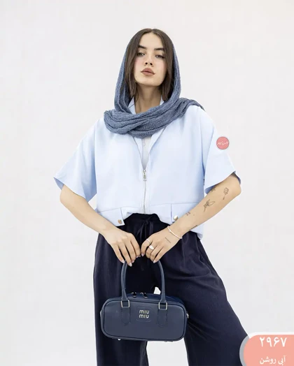 شومیز سیلک پایین گت 2967