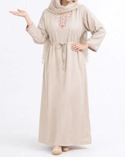 ساحلی نخی طرح مایا 7352