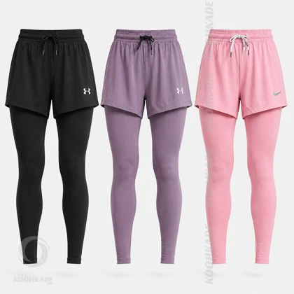 شلوارک برمودا لگ دار UNDERARMOR