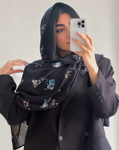شال کرپ‌حریر