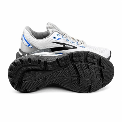 کفش کتانی رانینگ مردانه بروکس طوسی مشکی Brooks