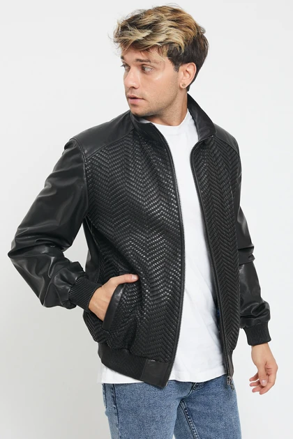 کت و کاپشن مردانه nero-leather-fur