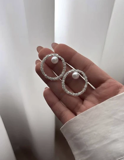 گوشواره خاویاری مرواریدی