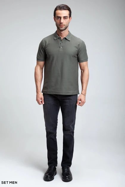 تیشرت یقه دارجناغی