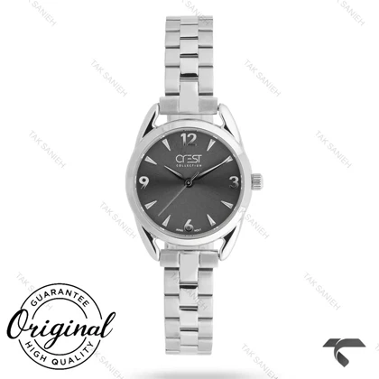 ساعت مچی Crest مخصوص بانوان مدل 9052-4 صفحه دودی Crest-11263-L