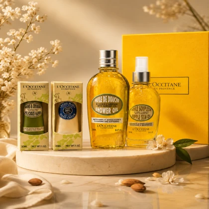 ست مراقبت بدن بادام لوکسیتان L’Occitane Almond Body Care Gift Set