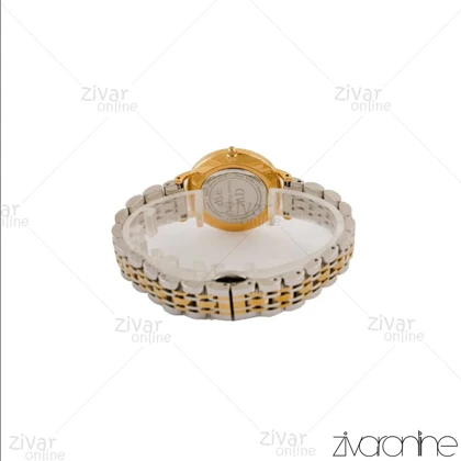 ساعت دنیل ولینگتون زنانه دورنگ طلایی صفحه سفید مدیوم 105279