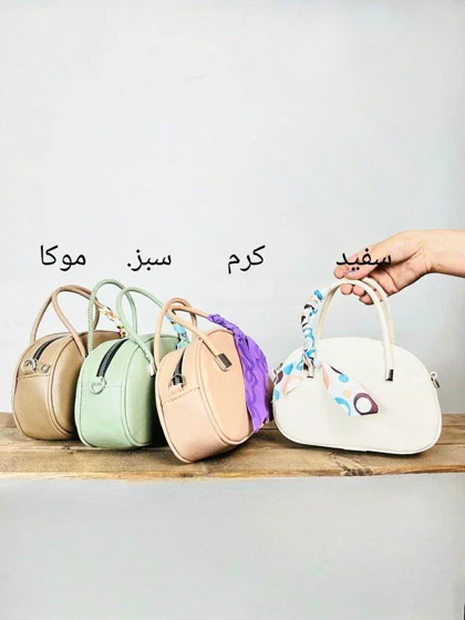 کیف اسپرت دسته قیطونی شالدار