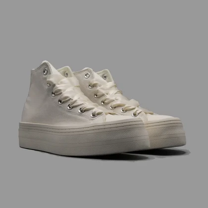 کانورس مدرن لیفت پلتفرم سفید Converse Modern Lift Platform White