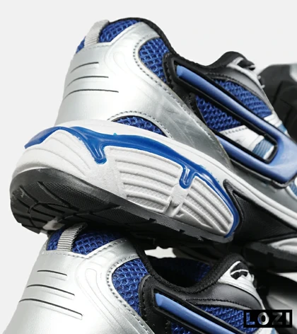 کفش کتانی مردانه نقره ای آبی DIESEL S-SERENDIPITY SPORT مدل 6605