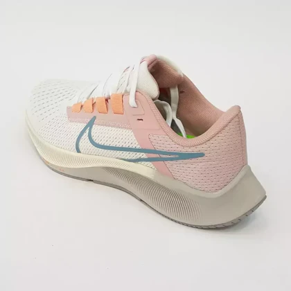 کفش راحتی زنانه نایکی مدل زوم پگاسوس Air zoom pegasus 38 کرم صورتی