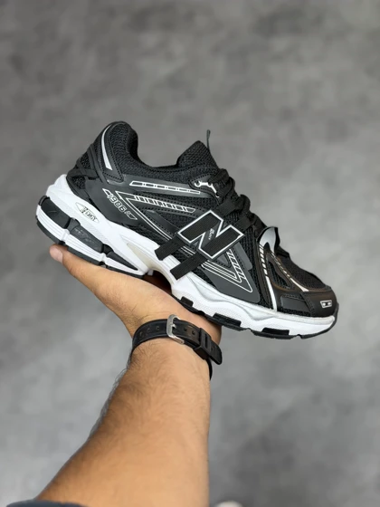 کتانی نیوبالانس 1906 مردانه مشکی سفید کد(206)