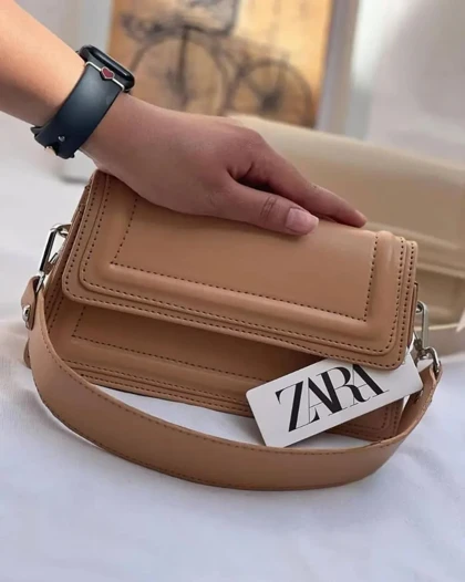 کیف دو دوخت چرم مصنوعی 1192