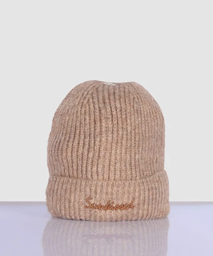 کلاه بافتنی زمستانه طرحدار 2055