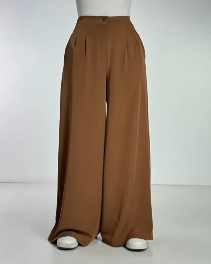 شلوار فول بگ کرپ  کد 200284