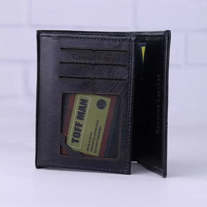 کیف پول جیبی چرم مردانه مونت بلانک کد 306