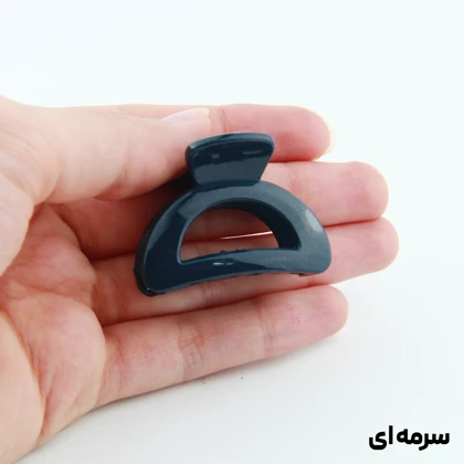 کلیپس دخترانه مدل صخره ای کوچک دو رنگ