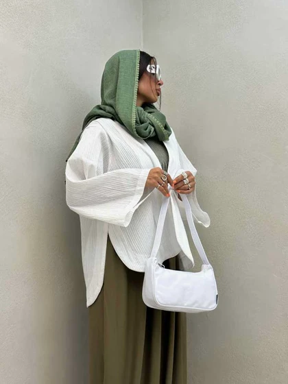 مانتو کتی لمه دار