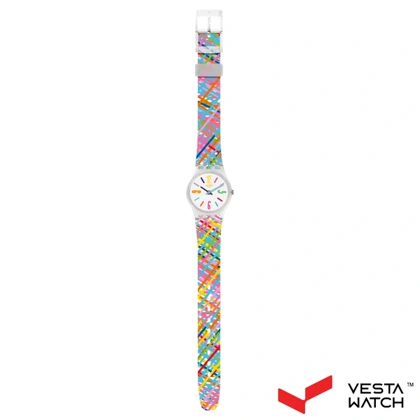 ساعت مچی زنانه سواچ SWATCH مدل LK389