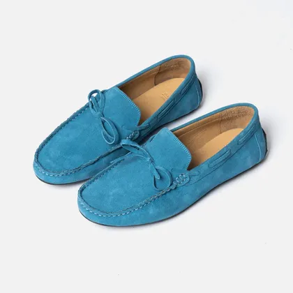 موکاسین درایوینگ گازولین آبی روشن