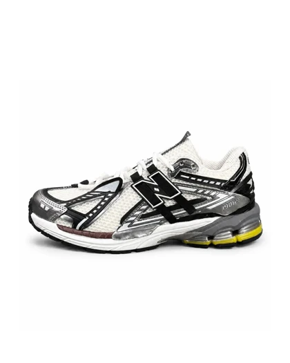 کتانی مردانه نیوبالانس سفید طوسی مشکی New BALANCE 1906