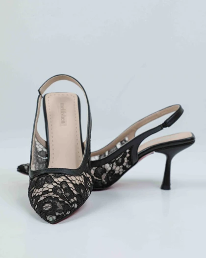 740 - پاشنه توری ساده 740