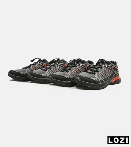 کفش کتانی مردانه و زنانه مشکی قرمز سالومون Salomon X ULTRA مدل 3280