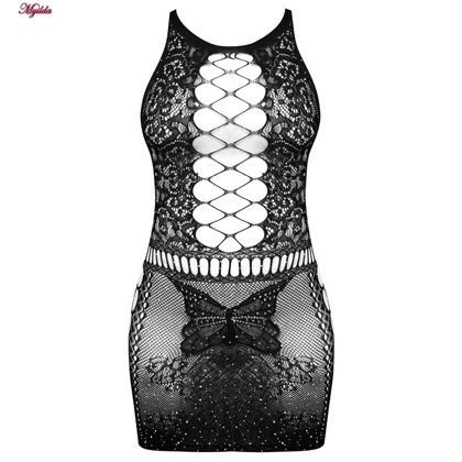 سرهمی فانتزی زنانه مدل نگین‌دار کد 4860-7203 رنگ مشکی