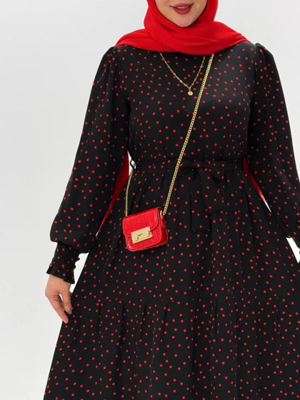 3357-پیراهن بلند پاریس