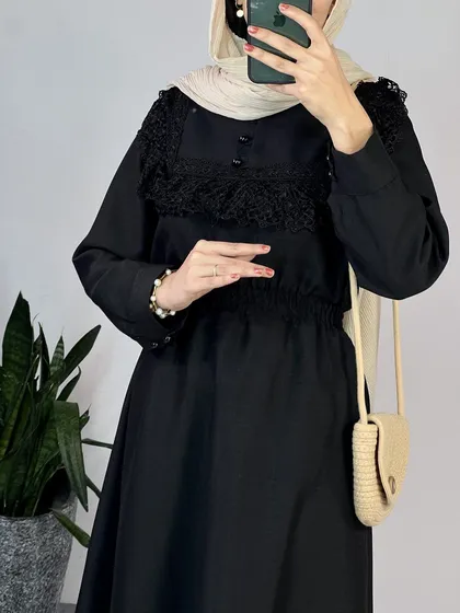 پیراهن مانتویی بلند فرانک