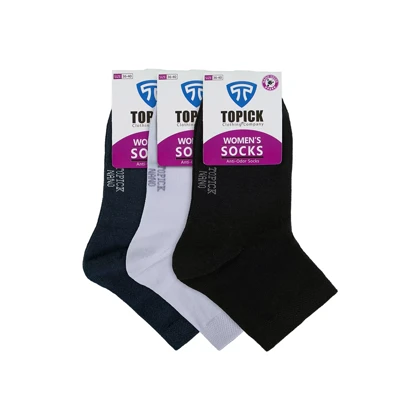 جوراب زنانه نیم ساق نانو تاپیک