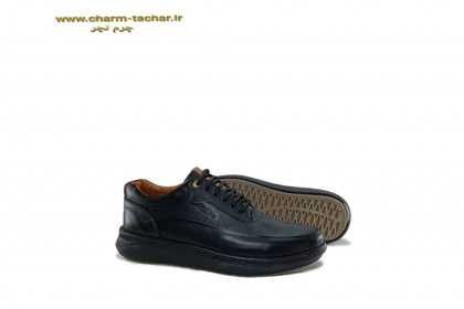کفش طبی مردانه چرم طبیعی کلارک بندی کد si101
