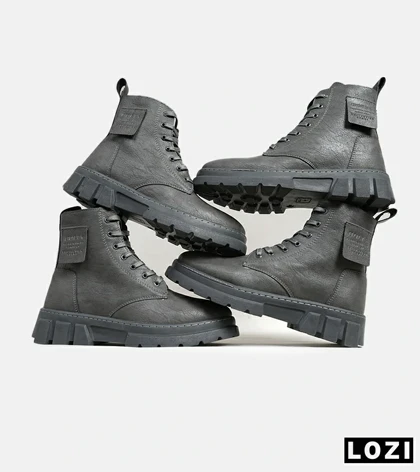 بوت ساق‌دار مردانه خاکستری Timberland