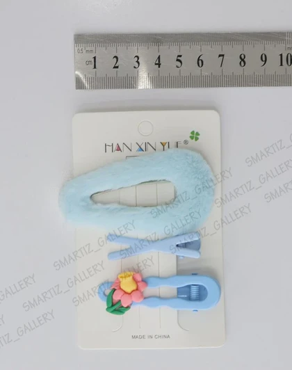 پک گیره 3تایی مخمل رنگی