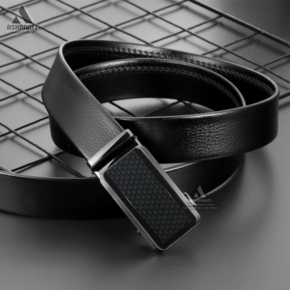 کمربند چرمی ریلی Leather Ratchet Belt BL103