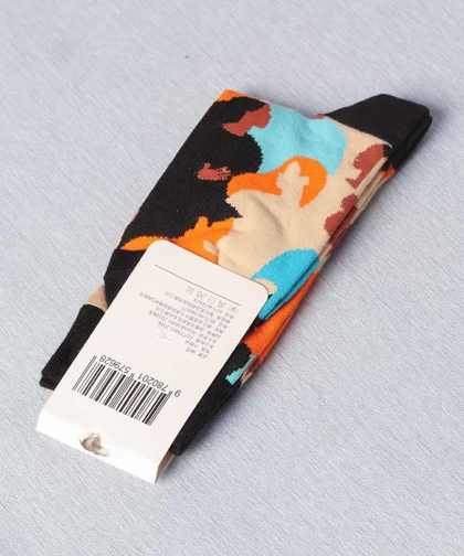 جوراب ساق بلند طرحدار 1028