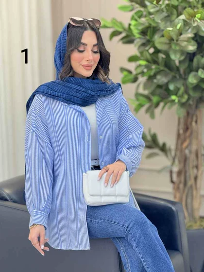 شومیز طرح دار دایانا