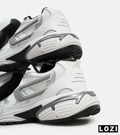 کفش کتانی مردانه سفید طوسی DIESEL S-SERENDIPITY SPORT مدل 5382