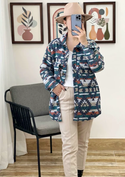 کاپشن پشمی داخل آستردار کد 3238