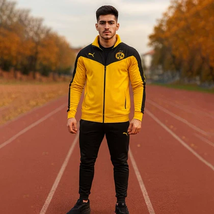 ست سویشرت شلوار دورتموند مردانه مدل BVB09 ویژه