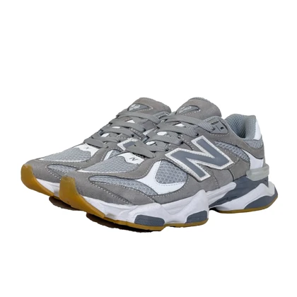 کتانی اسپرت مردانه مدل نیوبالانس 9060 Newbalance رنگ طوسی سفید کد 51359