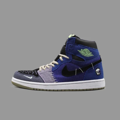 نایکی جردن 1 وودو آبی ساق‌دار Air Jordan 1 OG High Voodoo Blue