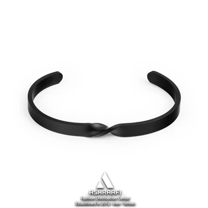 دستبند مردانه مشکی Men Bangle Bracelet B1