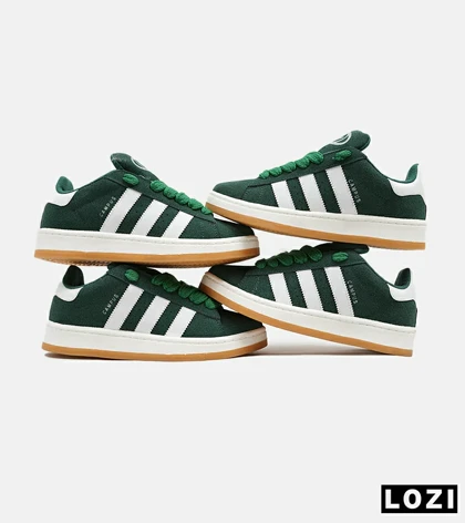 کفش کتانی مردانه سبز ADIDAS Campus