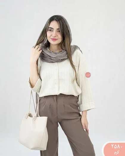 شومیزمانتویی راه راه 2580