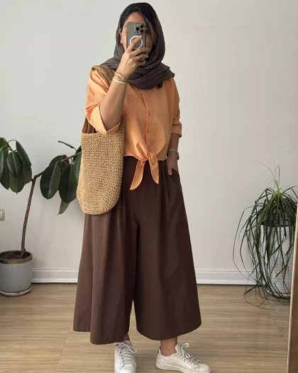 شومیز گره‌ای حنا