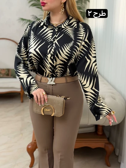 تونیک کرپ ساتن 3792